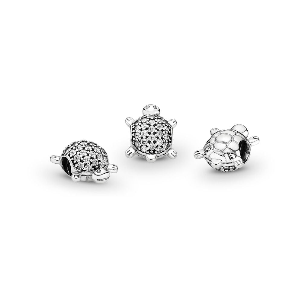 Pandora turtle online earring