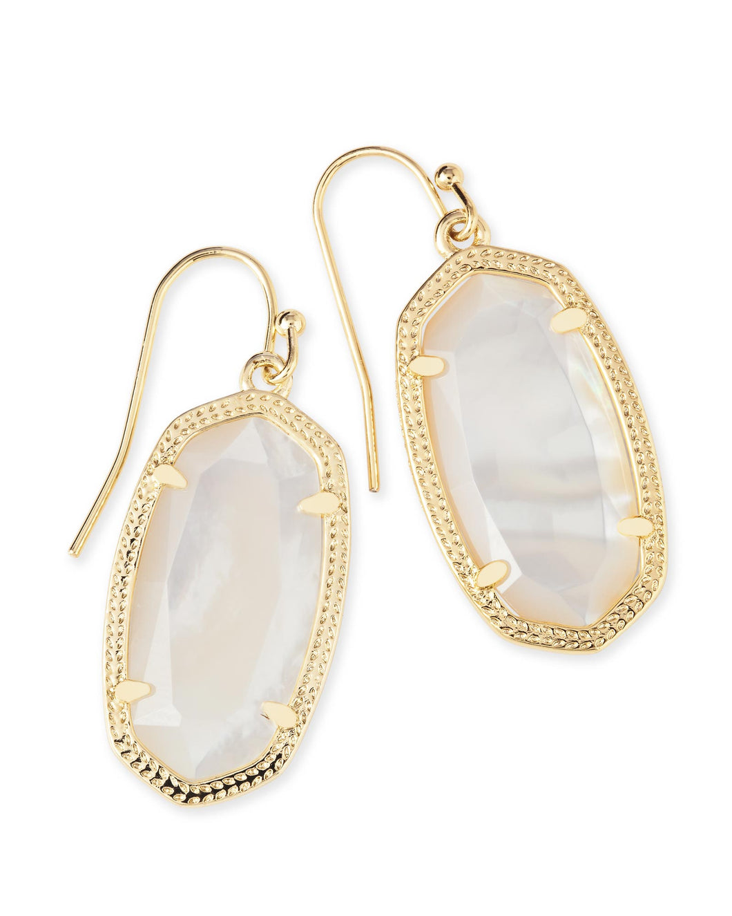 Dani Earrings in Ivory Pearl