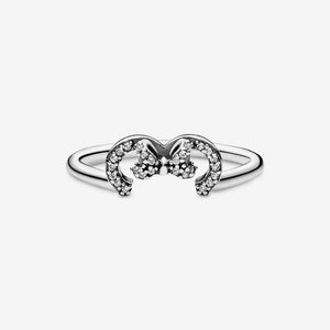 Disney Minnie Mouse Ears Silhouette Puzzle Ring