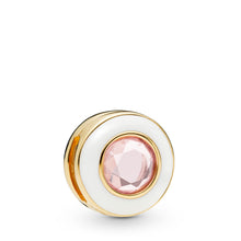 Load image into Gallery viewer, Pandora Reflexions™ Gleaming White Circle Clip Charm