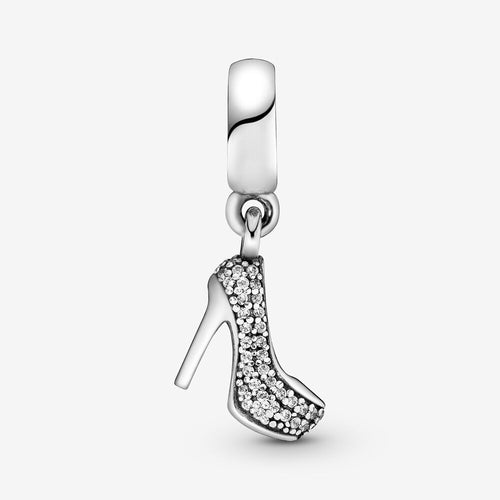 Pavé Stiletto Shoe Dangle Charm