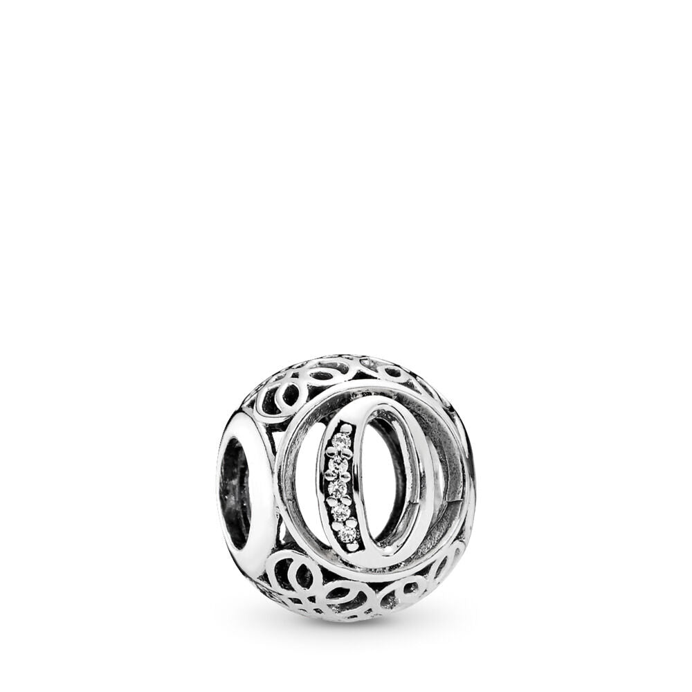 Pandora Vintage O, Clear CZ