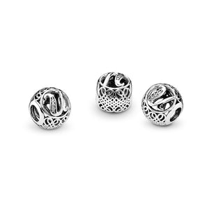 Pandora Vintage U, Clear CZ