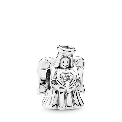 Pandora Angel of Love Charm, Clear CZ