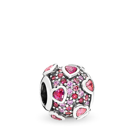 Pandora Explosion of Love Charm, Multi-Colored CZ