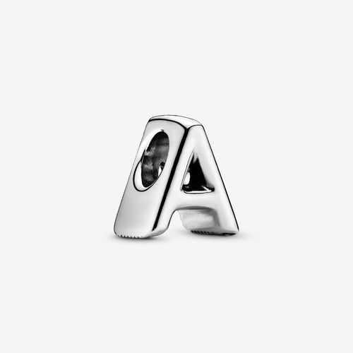 Letter A Alphabet Charm