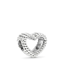 Load image into Gallery viewer, Pandora Beaded Heart Charm