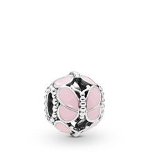 Load image into Gallery viewer, Pandora Pink Butterflies Charm