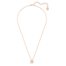 Load image into Gallery viewer, Millenia necklace White, Rose gold-tone plated