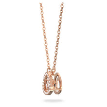 Load image into Gallery viewer, Millenia necklace White, Rose gold-tone plated