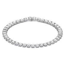 Load image into Gallery viewer, Millenia necklace Octagon cut, White, Rhodium plated