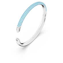 Load image into Gallery viewer, Stone bangle Blue, Stainless Steel