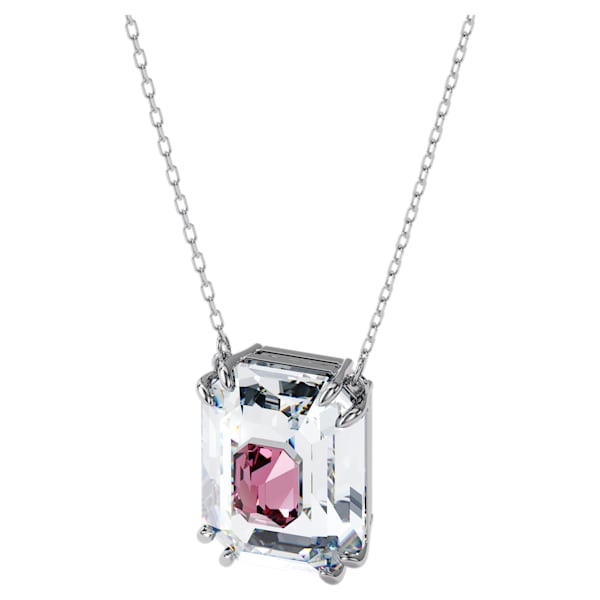 Buy Swarovski Millenia Necklace Square Pink For Swarovski Necklace & Pendant
