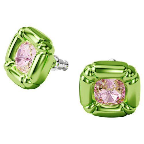 Swarovski Dulcis stud earrings - Green