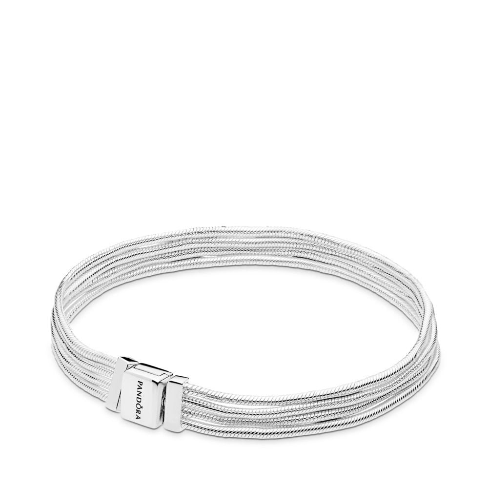 Pandora Moments Multi Snake Chain Bracelet | REEDS Jewelers