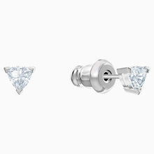 Load image into Gallery viewer, NICE SET, WHITE, RHODIUM PLATED